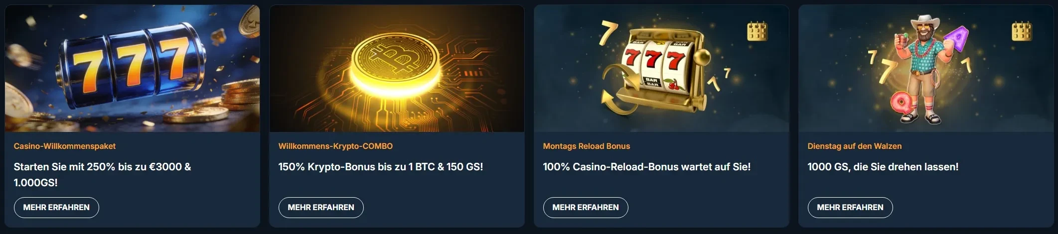Casino Willkommenspaket