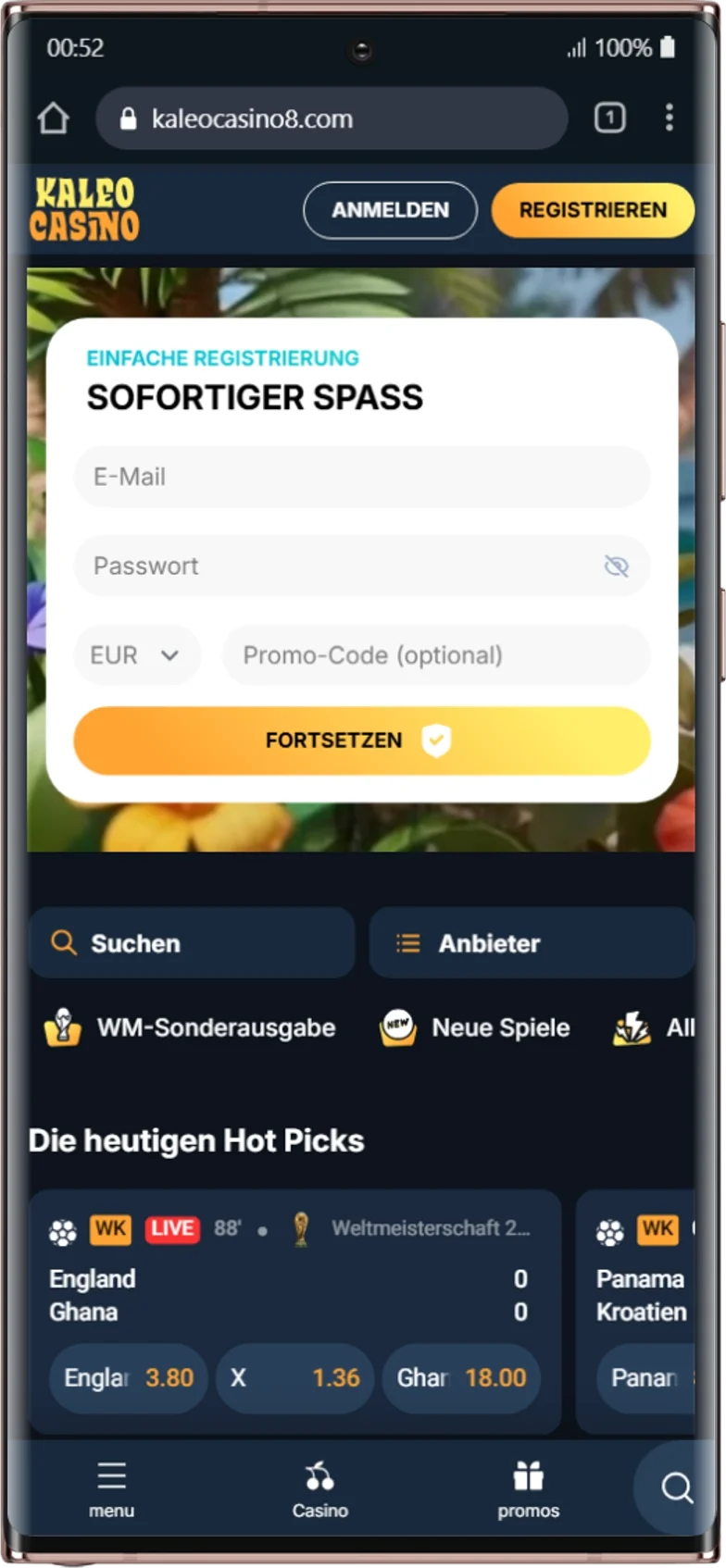 Slots on Mobile